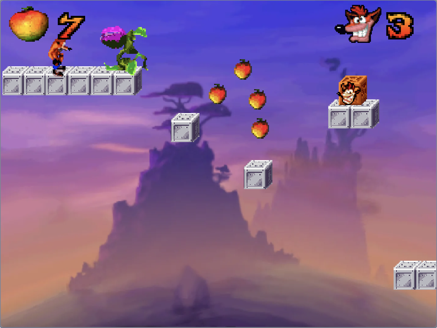 Crash Bandicoot 2D con Scratch